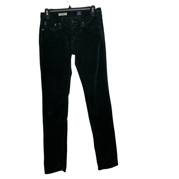 Anthropologie Denim - Anthropologie AG Slim Straight Stevie Corduroy Pant in Holly Green Size 26